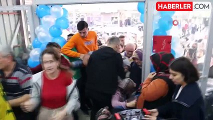 Kahramanmaraş'ta Giyim Mağazası Açılışında İzdiham