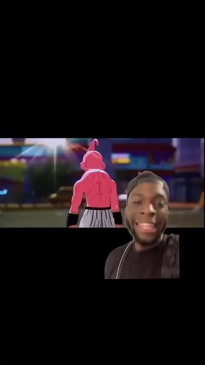 Kid buu en roue libre dans sparking zero