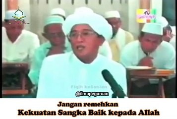 Jangan remehkan Kekuatan Sangka Baik kepada Allah