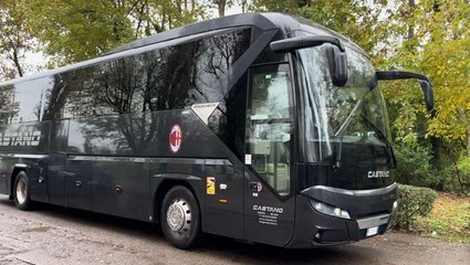 Primavera - Milan-Cremonese, pullman rossonero al Vismara | PM Video