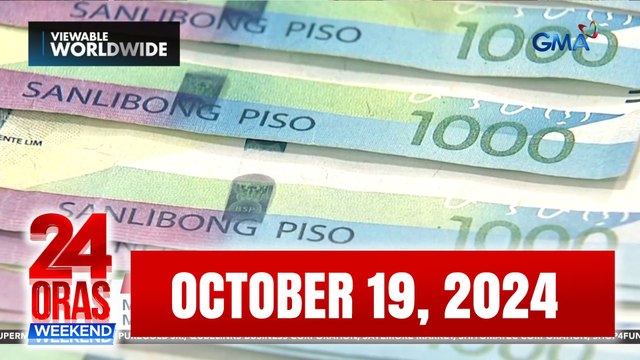 24 Oras Weekend Express: October 19, 2024 [HD]