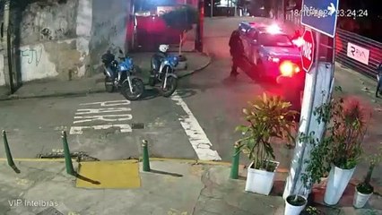 Policial militar é atacado à tiros após abordar três motos em São Cristóvão