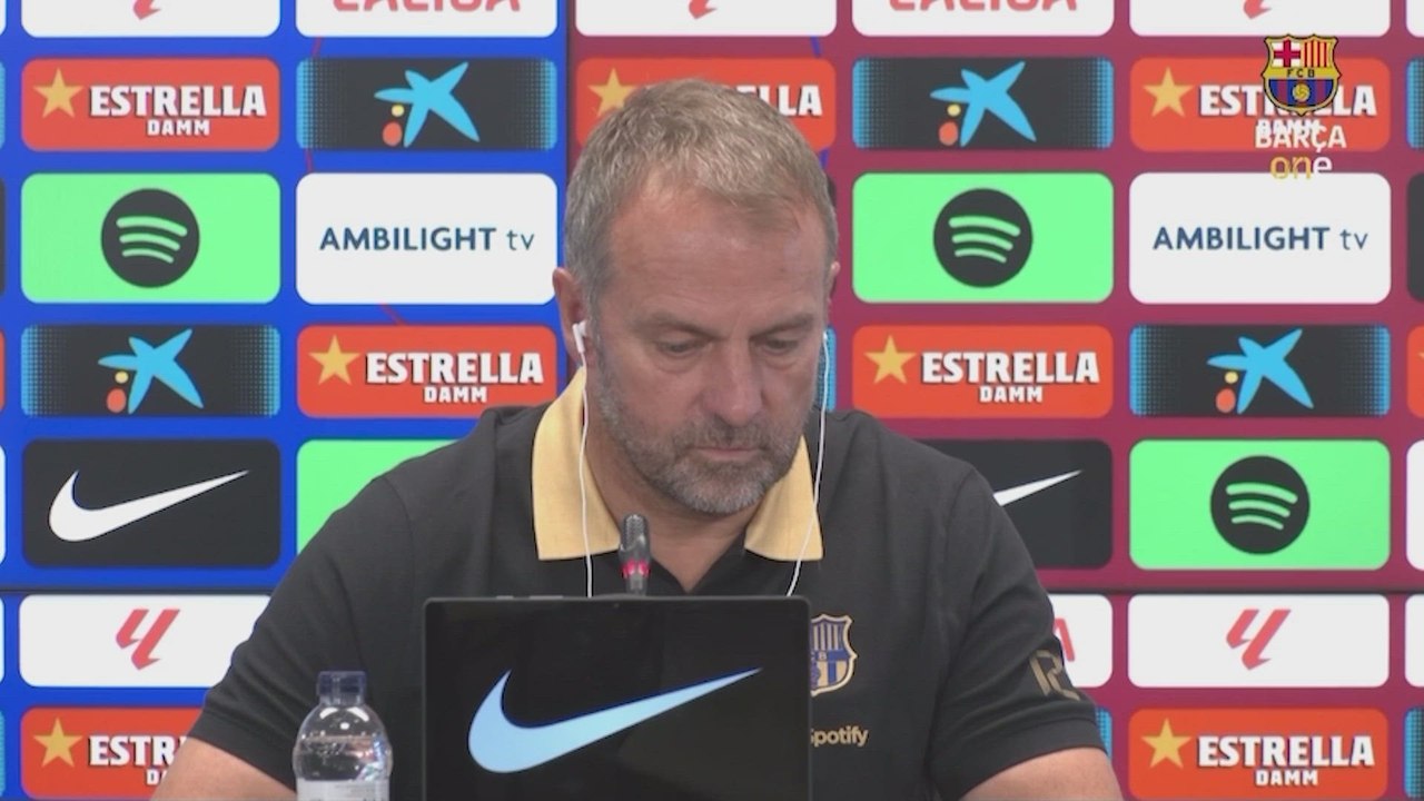 Flick agradece a Luis de la Fuente que liberara a Lamine de la Selección