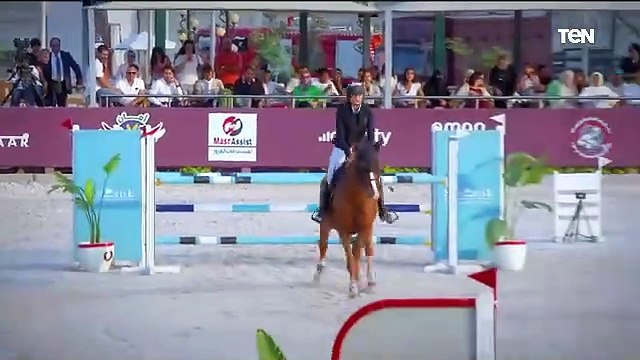 تواصل فعاليات البطولة الدولية لقفز الموانع التى تنظمها وزارة الداخلية