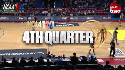 NCAA Basketball Arellano vs LPU (Fourth Quarter) | NCAA Season 100