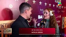 Natalia Oreiro reveló por qué no quería lucir un look muy ostentonso en los Premios Martín Fierro de Cine