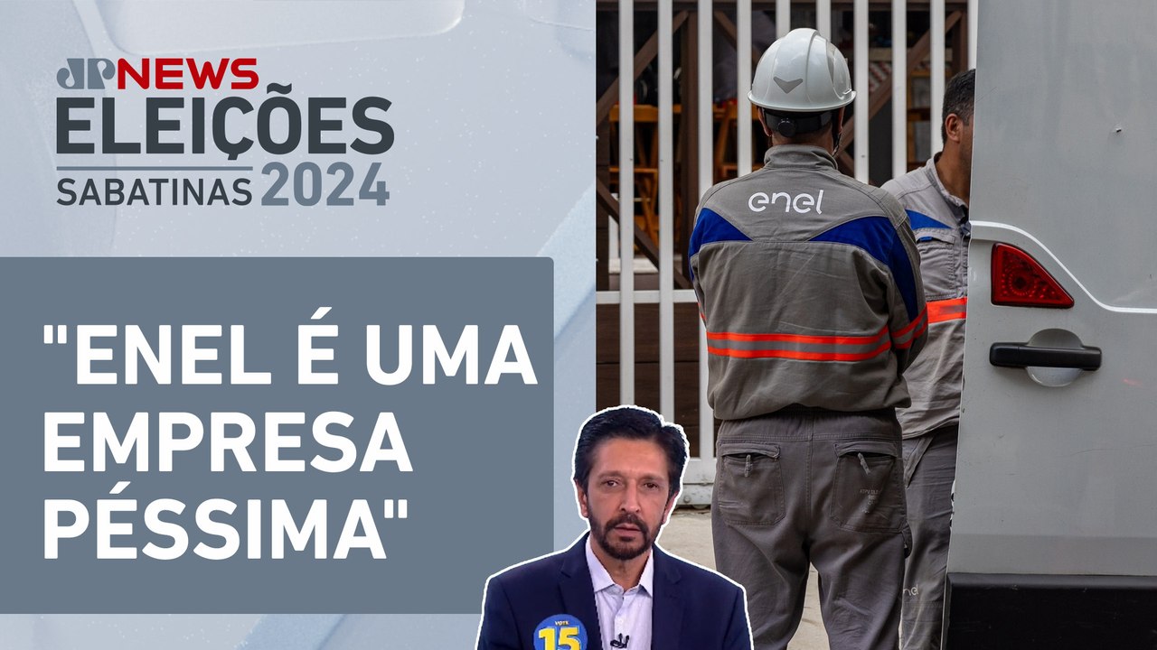 De quem é a culpa do apagão? Nunes diz que contrato com Enel é alçada do governo | SABATINA JP