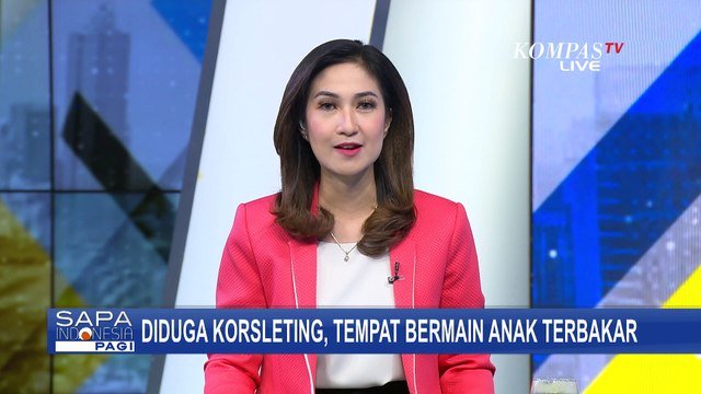 Korsleting di Tempat Bermain Anak, Pusat Perbelanjaan di Tambun Hangus Terbakar
