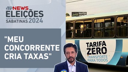 Tarifa zero pode se estender para mais dias da semana? Ricardo Nunes responde | SABATINA JP