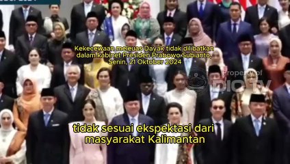 Noven Honaris S.Th, M.Th, Desak Kibarkan Bendera Borneo Implikasi Tidak ada Keterwakilan Suku Dayak dalam Kabinet Merah Putih Presiden Joko Widodo, Senin, 21 Oktober 2024