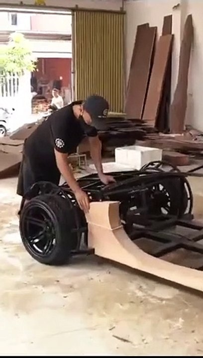 New wooden Car 