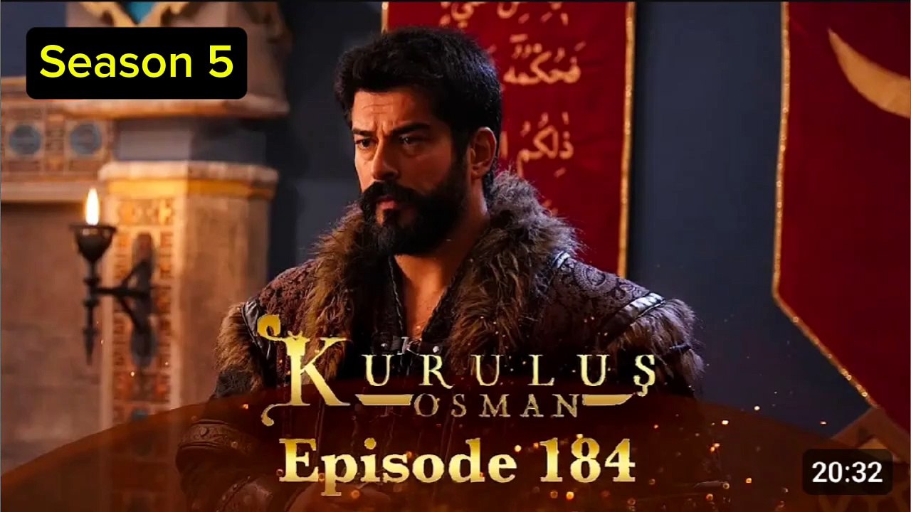 Kurulus Osman Season 05 Episode 184 - Urdu Dubbed | Sun Digital HD Channel