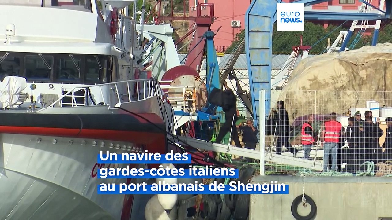 Les premiers migrants envoyés en Albanie pour y être traités sont renvoyés en Italie