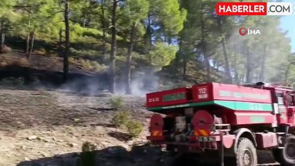 Mersin'de Orman Yangını Kontrol Altına Alındı