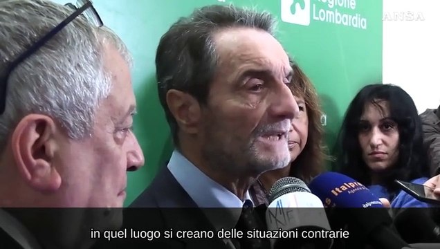Migranti, Fontana: Centri Albania non sono prigioni ne' hotel 5 stelle
