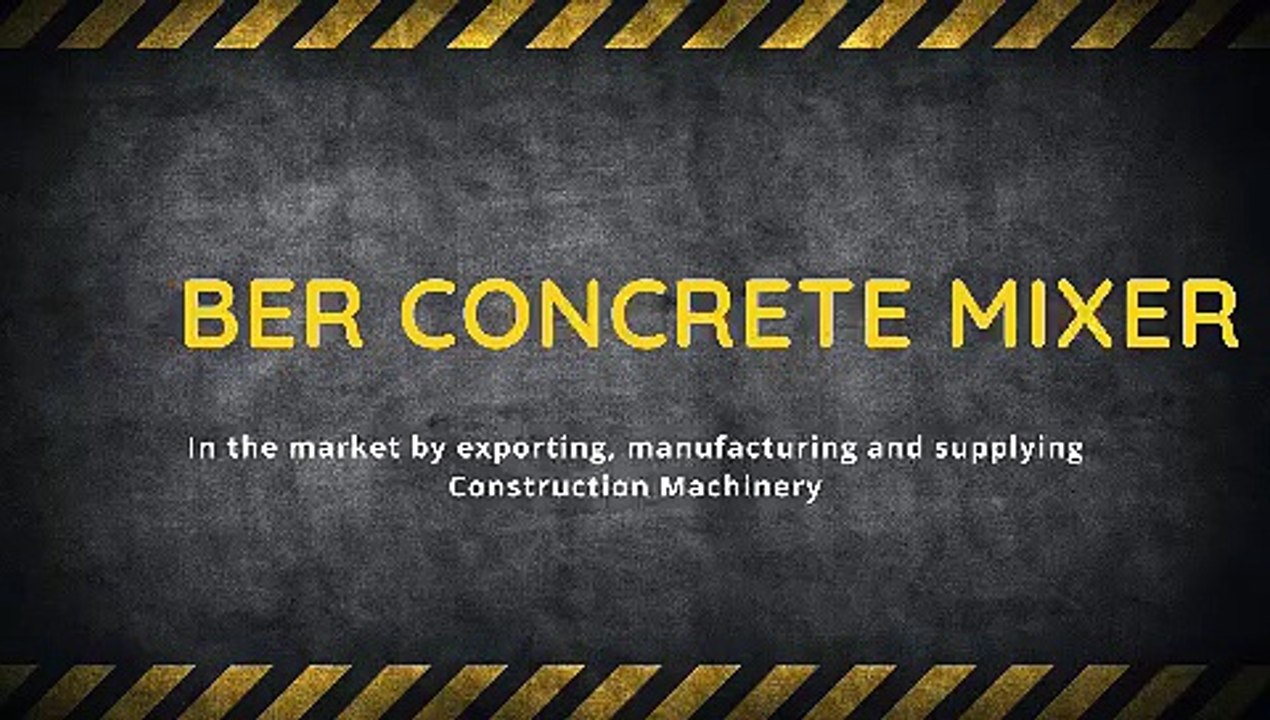 Concrete Mixer Machine Manufacturer in Ahmedabad India video Dailymotion