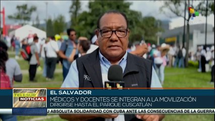 Organizaciones civiles de El Salvador realizan marcha Blanca