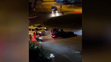 BURSA  Drift atan sürücü, kendisini uyaranlara tepki gösterdi