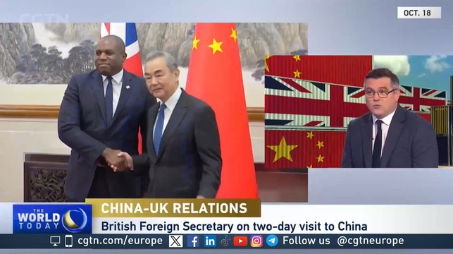 China and UK upbeat on relations as Lammy visits Beijing