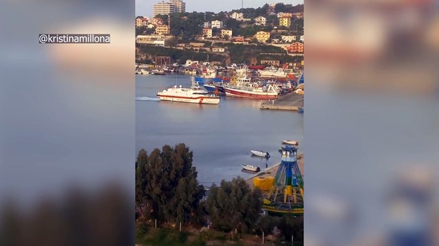 Regresan a Bari (Italia) los migrantes devueltos tras la suspensión de su traslado a Albania