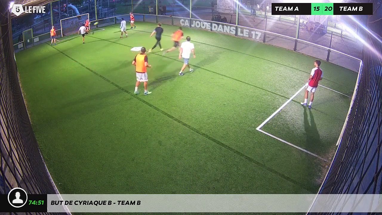But de Cyriaque B - Team B