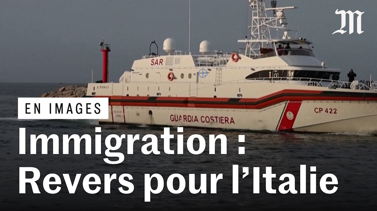En images : le projet anti-immigration de l’Italie déjà fragilisé après l’invalidation du transfert en Albanie de douze migrants