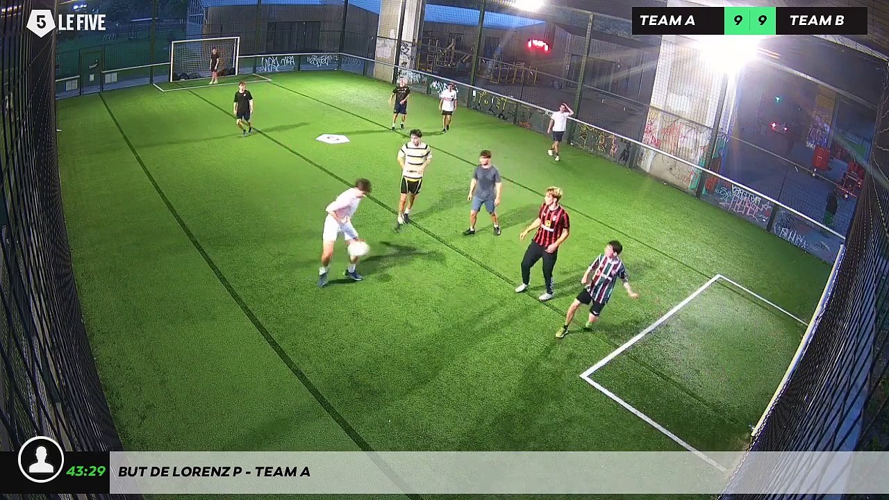 But de Lorenz P - Team A