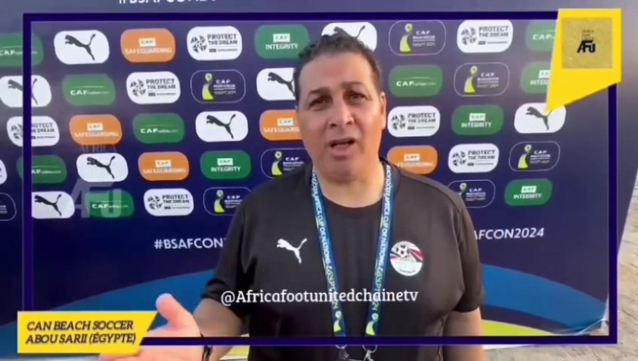 #CAN #BeachSoccer #Égypte2024 : Déclaration du coach des Pharaons  après la victoire contre le Ghana 