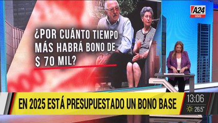  JUBILADOS: ¿POR CUÁNTO TIEMPO MÁS HABRÁ BONO DE $70 MIL?