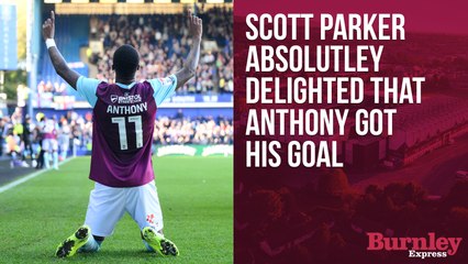 Scott Parker Celebrates Jaidon Anthony's First Goal for the Clarets ⚽