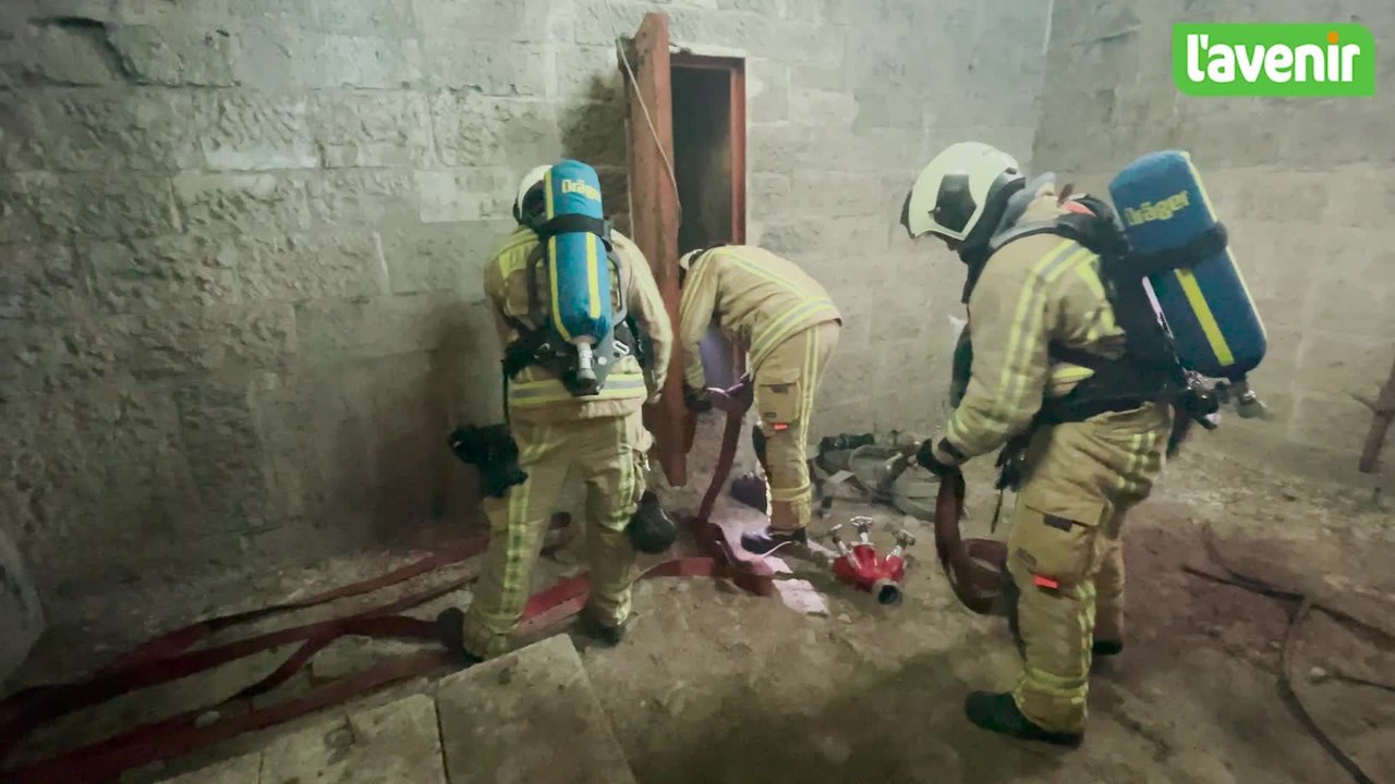 Exercice catastrophe à la Collégiale de Dinant