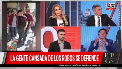  LA GENTE HARTA: AGARRARON ENTRE TODOS A UN LADRÓN