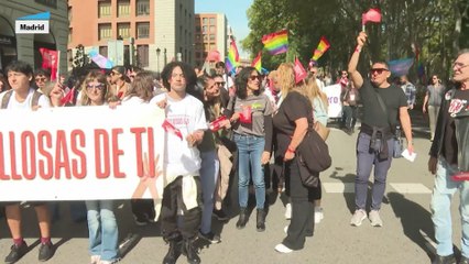 Manifestación critica el estigma al que se enfrentan las personas con VIH