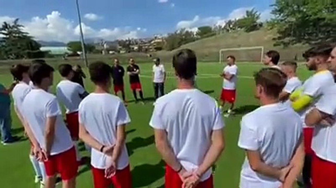 Teramo, primo raduno dei biancorossi