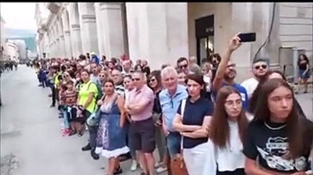 Perdonanza, parte il corteo della Bolla