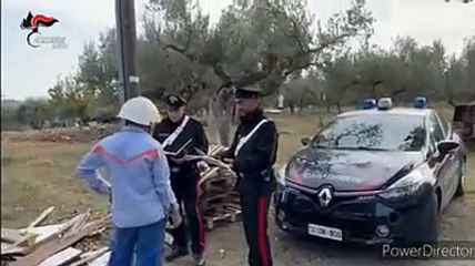 L'allaccio abusivo scoperto a Rocca San Giovanni