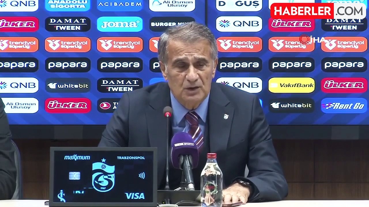 Şenol Güneş: 'Moral ve güven bulduk'