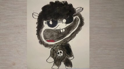 Drawing Baba chops Poppy playtime chapter:4