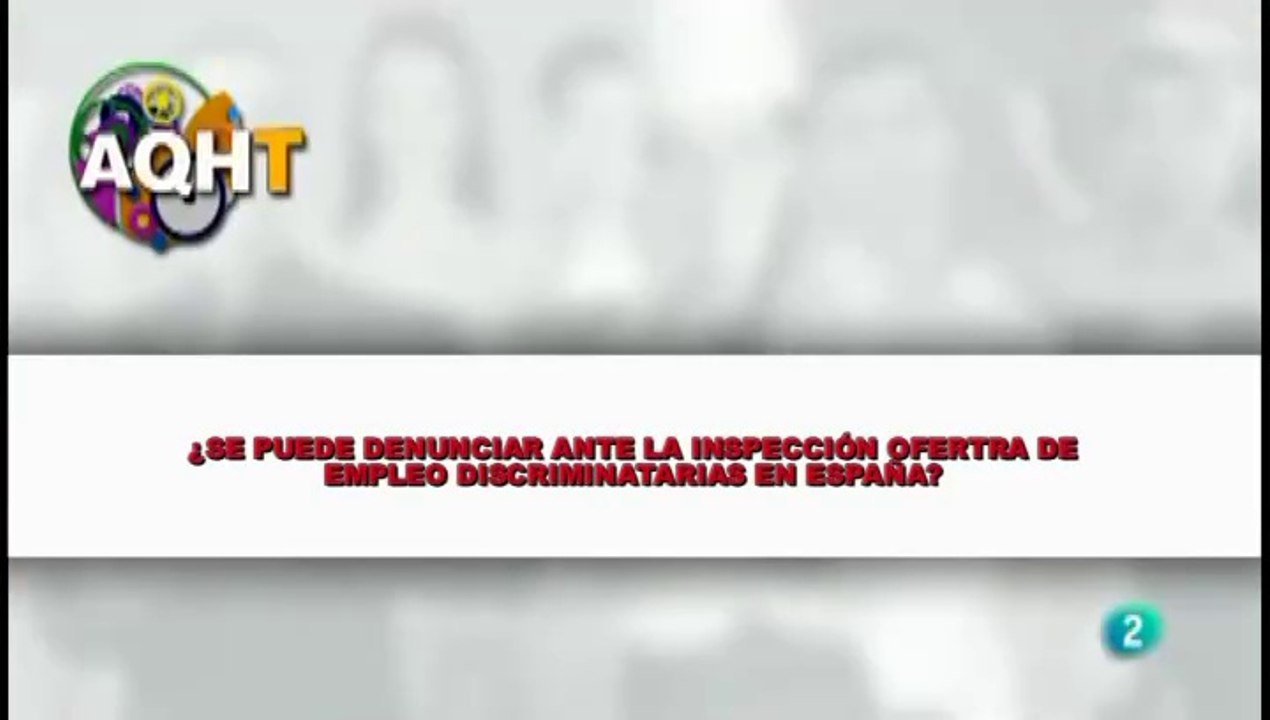 ¿SE PUEDE DENUNCIAR ANTE INSPECCIÓN OFERTA DE EMPLEO DESCRIMINATORIAS EN ESPAÑA?