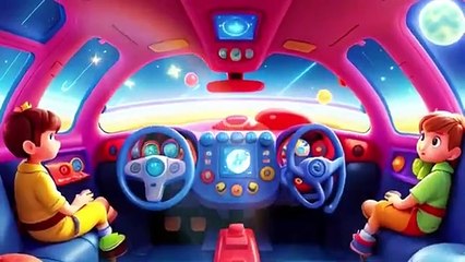 Zoom to the Moon - Exciting Space Song for Kids  - Space Song - BrainTeaseBoss - Kids Songs