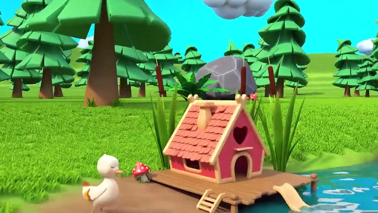 Five little color DUCKS