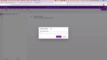 How to USE Microsoft OneNote for Office 365 On a Mac - Tutorial 2 - Create a Section - Basic | New