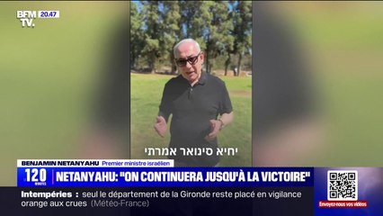 "Je suis fier de nos soldats": Benjamin Netanyahu réagit à la mort de Yahya Sinouar