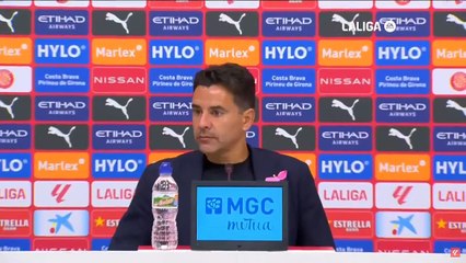 Míchel, rueda de prensa completa tras el Girona vs. Real Sociedad