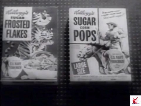 1950s Kellogg's mail-away Navy frogmen - Frosted Flakes & Sugar Pops TV commercial