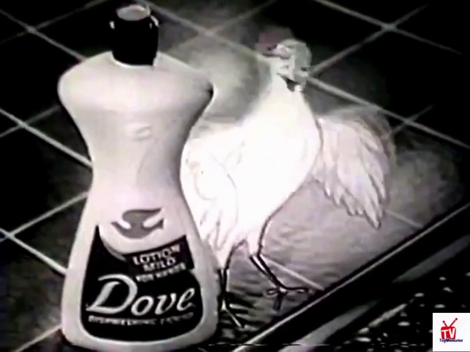 1960s Dove dish soap TV commercial - thinks it is a hand lotion