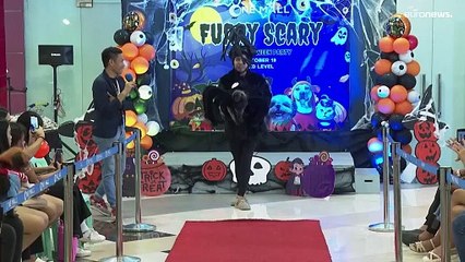 بأزياء تنكرية مُخيفة: حيوانات أليفة في الفلبين تحتفل بعيد الهالوين