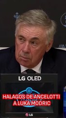 Download Video: Ancelotti se deshace en halagos a Modric tras batir el récord de Puskas