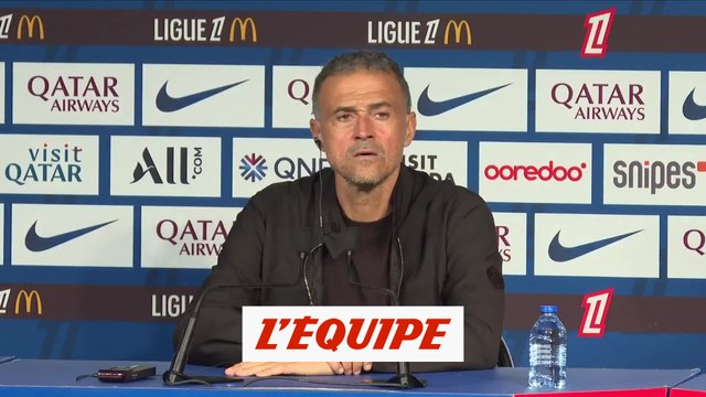 La réaction lapidaire de Luis Enrique concernant les chants homophobes - Foot - Ligue 1