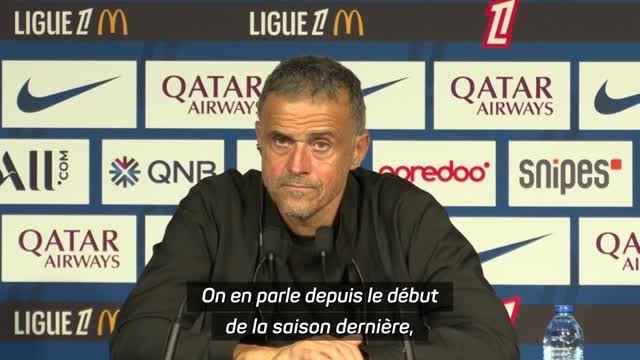 PSG - La réponse lunaire de Luis Enrique : “C’est la vie, mon amour, c’est la vie”